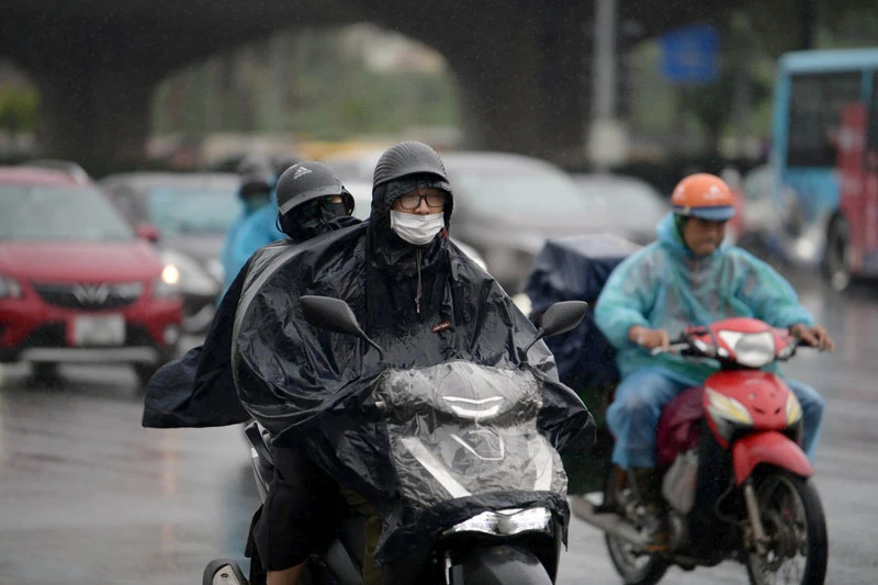 Khu vực Hà Nội có mưa nhỏ, trời rét. (Ảnh minh họa)