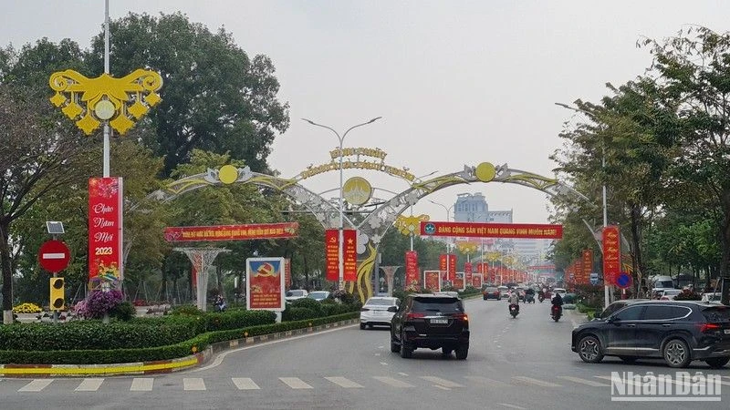 Thành phố Vĩnh Yên, Vĩnh Phúc. (Ảnh: Hà Hồng Hà)