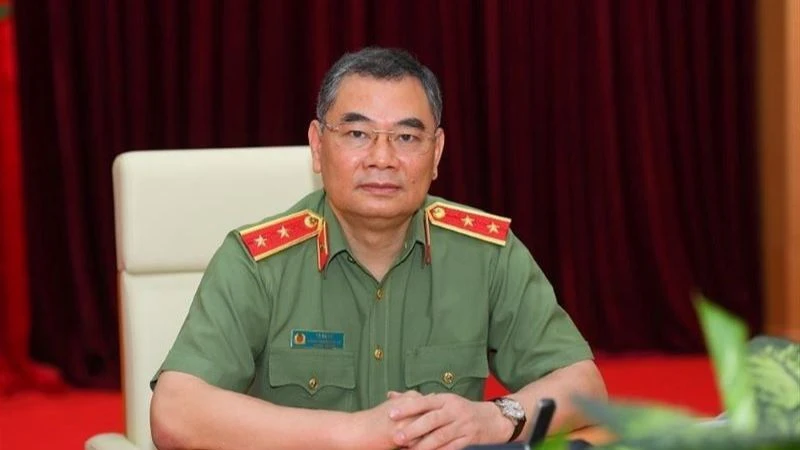 Trung tướng Tô Ân Xô- Người phát ngôn Bộ Công an.