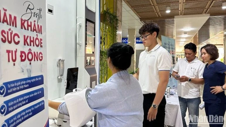 Bệnh viện 199 (Bộ Công an đóng tại Đà Nẵng) đưa vào triển khai nhiều trang thiết bị hiện đại nhằm nâng cao chất lượng khám, chẩn đoán, điều trị cho bệnh nhân. (Ảnh ANH ĐÀO)