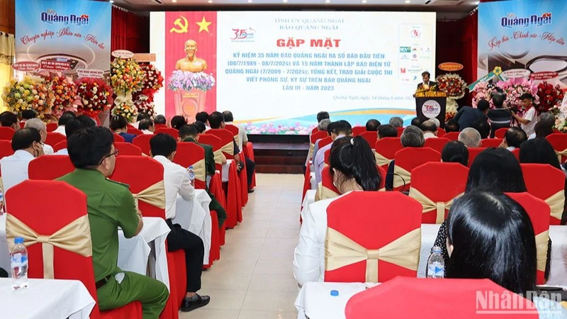 Quang cảnh lễ kỷ niệm.