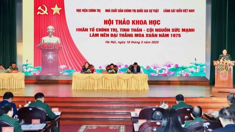 Quang cảnh hội thảo.
