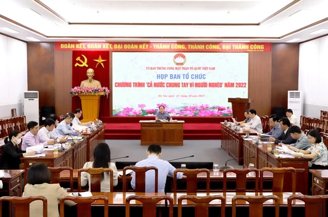 Chương trình “Cả nước chung tay vì người nghèo” năm 2022 diễn ra vào ngày 17/10