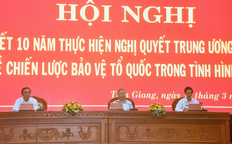 Quang cảnh hội nghị.