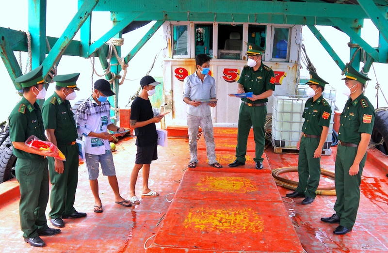 Biên phòng Cà Mau hội nghị rút kinh nghiệm đợt hoạt động cao điểm chống khai thác IUU.