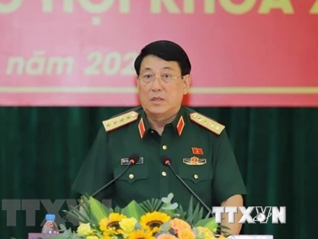 Đại tướng Lương Cường. (Ảnh: Trịnh Duy Hưng/TTXVN)