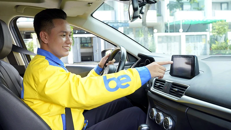 Thị trường gọi xe công nghệ phát triển nhanh chóng thời gian gần đây. (Ảnh YẾN NHI)
