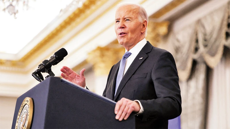 Tổng thống Mỹ J.Biden phát biểu về chính sách đối ngoại.