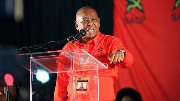 Tổng Bí thư Đảng Cộng sản Nam Phi, Tiến sĩ Blade Nzimande. (Ảnh: REUTERS)