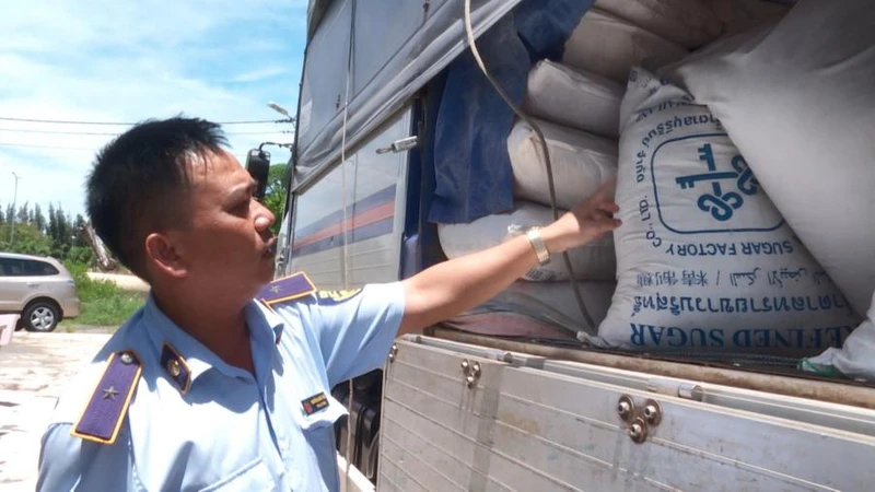 Số đường nhập lậu bị Cục Quản lý thị trường Phú Yên tạm giữ để tiếp tục điều tra và xử lý theo quy định pháp luật.
