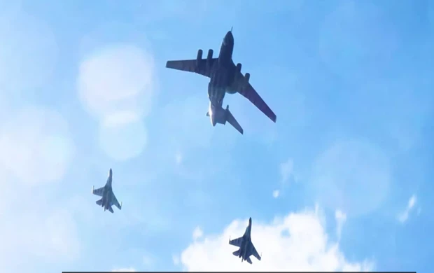 Quân đội Nga không kích tiêu diệt các tay súng Jabhat al-Nusra tại Idlib. (Nguồn: Sputnik/TTXVN) 