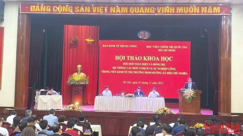 Quang cảnh hội thảo.