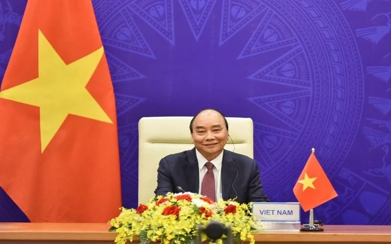 Chủ tịch nước Nguyễn Xuân Phúc. 