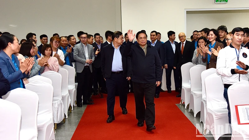 Thủ tướng Phạm Minh Chính đến tham dự chương trình.