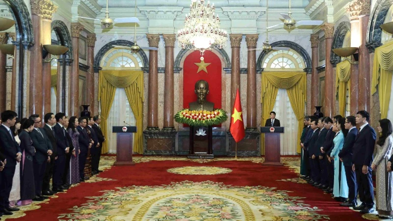 Toàn cảnh buổi gặp mặt.