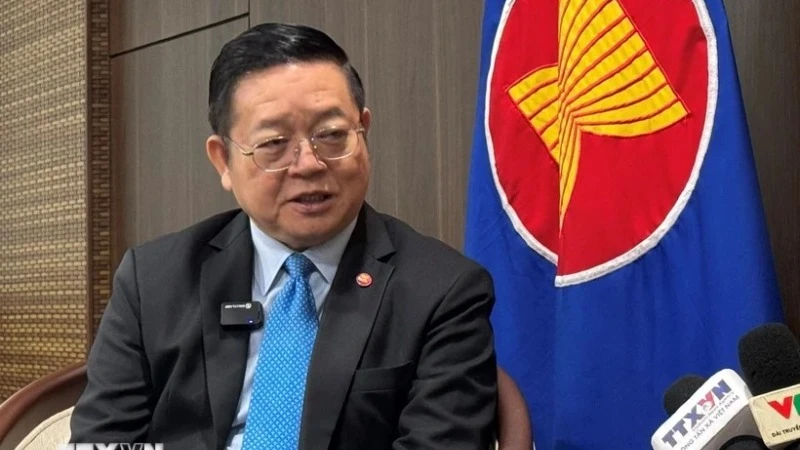 Tổng Thư ký ASEAN Kao Kim Hourn (Ảnh: TTXVN)