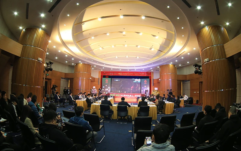 VPF tổ chức lễ bốc thăm, xếp lịch thi đấu V.League 1-2023.