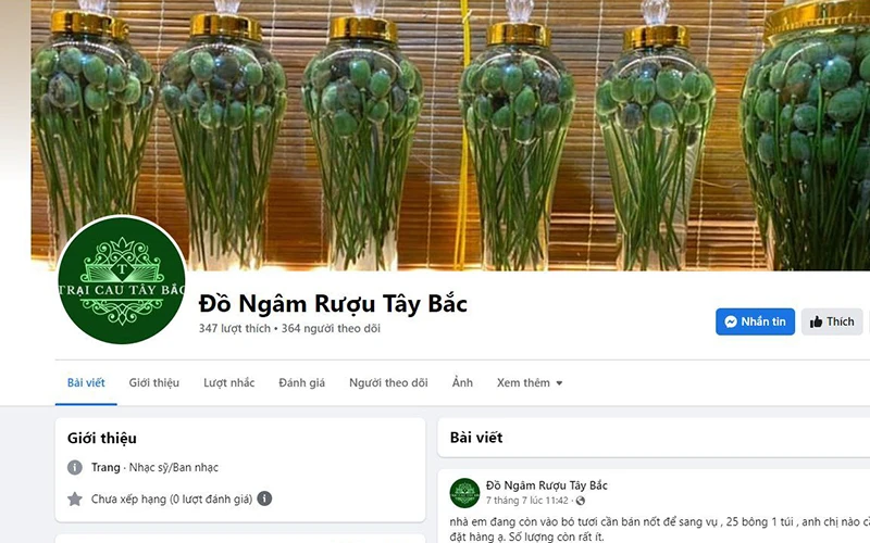 Các sản phẩm từ cây thuốc phiện được quảng cáo, mua bán trái phép trên mạng xã hội.