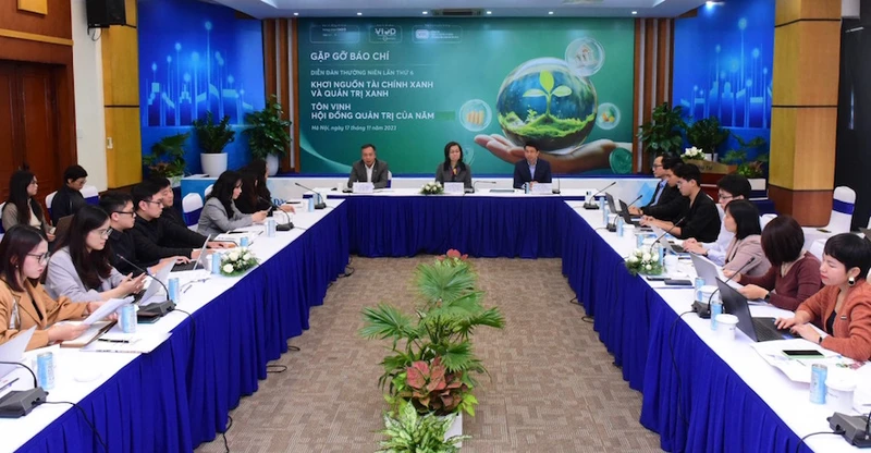 Gặp gỡ báo chí trước trước thềm Diễn đàn thường niên về Quản trị công ty lần thứ 6.