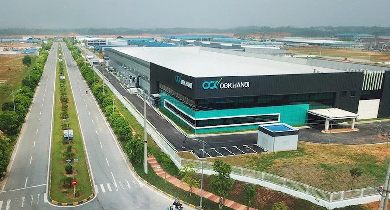 Cả nước hiện có 293 khu công nghiệp đi vào hoạt động thu hút đầu tư. (Ảnh: Lê Tiên)