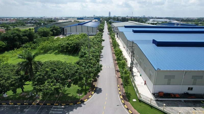 Các dự án đầu tư nước ngoài tại Việt Nam chủ yếu vào các khu công nghiệp. (Ảnh minh họa)