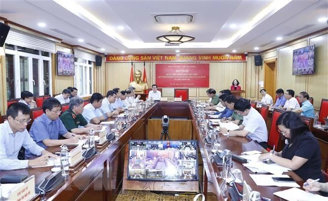 Quang cảnh hội nghị. (Ảnh: TTXVN)