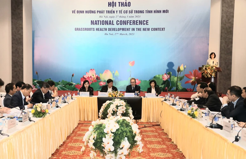 Tiếp tục tăng cường đầu tư và nâng cao vai trò y tế cơ sở