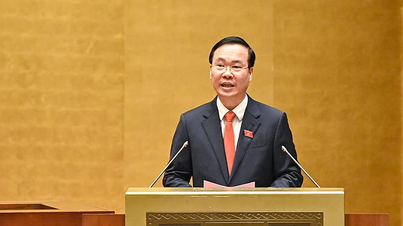 Chủ tịch nước Võ Văn Thưởng.