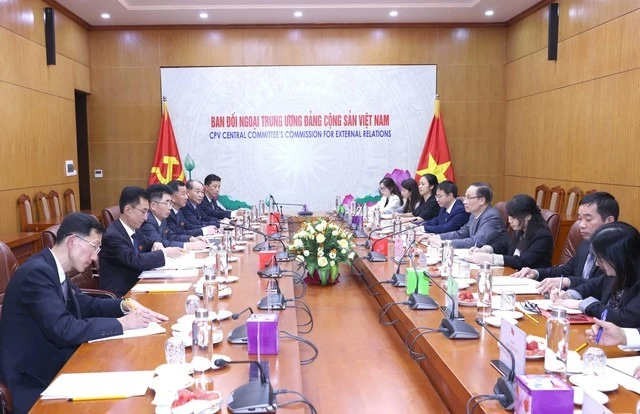 Quang cảnh buổi làm việc. Ảnh: TTXVN