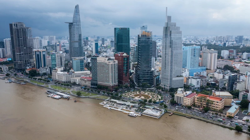 Một góc TP Hồ Chí Minh. Ảnh: THÀNH ĐẠT