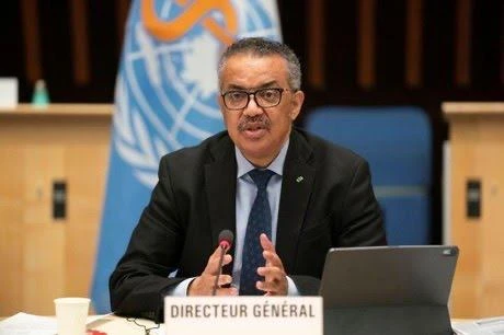 Tổng Giám đốc Tổ chức Y tế thế giới (WHO) Tedros Adhanom Ghebreyesus. (Ảnh: REUTERS)