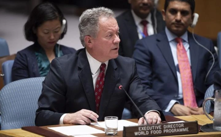 Giám đốc điều hành Chương trình Lương thực thế giới (WFP) của Liên hợp quốc David Beasley. (Ảnh: AP)