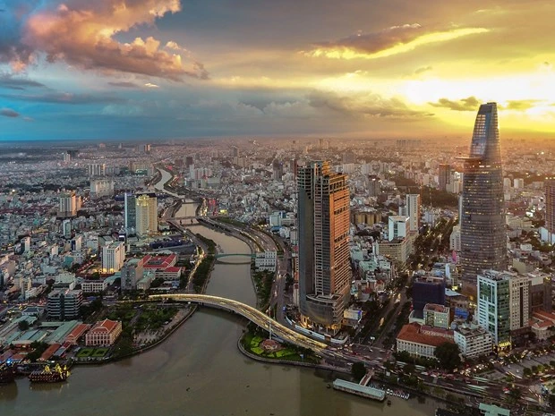 Một góc Thành phố Hồ Chí Minh. (Ảnh: Getty/Vietnam+)