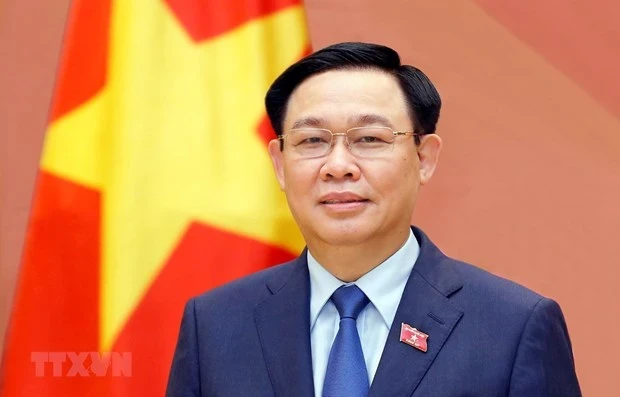 Chủ tịch Quốc hội Vương Đình Huệ. (Ảnh: TTXVN) 