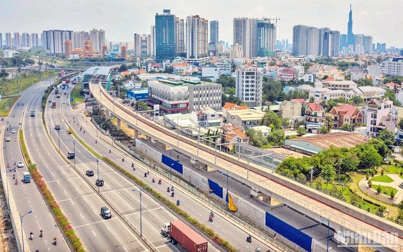 Một góc thành phố Thủ Ðức. (Ảnh Hoàng Triều)