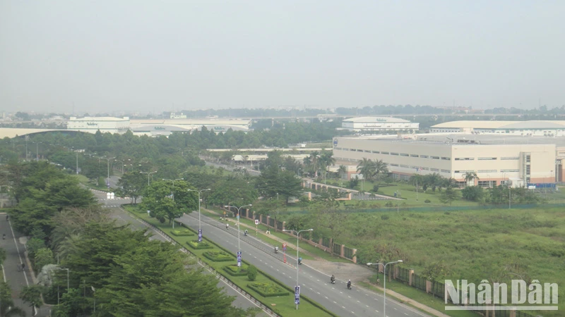 Một góc Khu Công nghệ cao Thành phố Hồ Chí Minh.