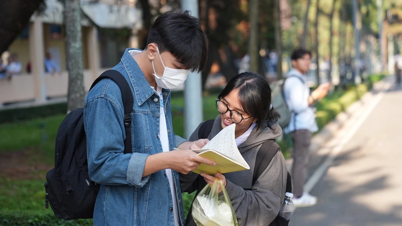 Thí sinh tham gia kỳ thi đánh giá năng lực đợt 1 năm 2024 