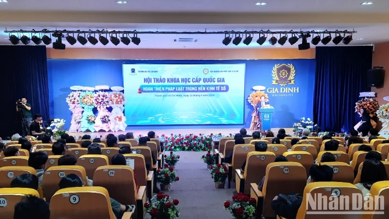 Quang cảnh hội thảo.