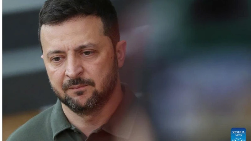 Tổng thống Zelensky khẳng định: "Nếu Nga thực sự sẵn sàng duy trì sự im lặng hoàn toàn và vô điều kiện, Ukraine sẽ hành động tương ứng" đồng thời đề xuất kéo dài thời gian ngừng bắn đến sau lễ Phục sinh. (Ảnh nguồn: TÂN HOA XÃ)