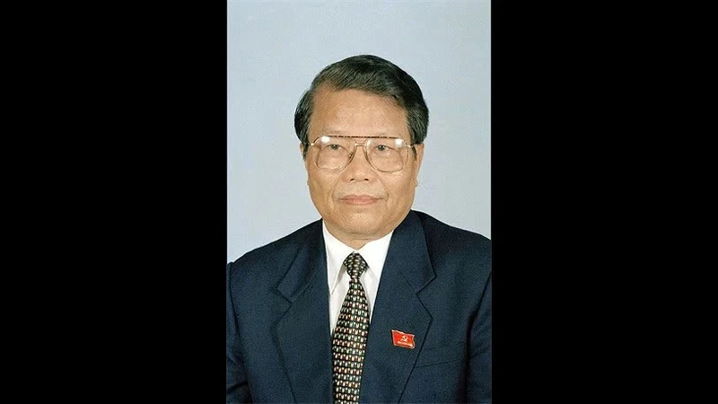 Đồng chí Trần Đức Lương, nguyên Ủy viên Bộ Chính trị, nguyên Chủ tịch nước Cộng hòa xã hội chủ nghĩa Việt Nam, nguyên Chủ tịch Hội đồng Quốc phòng và An ninh. (Ảnh: TTXVN)