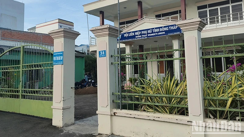 Trụ sở Hội Liên hiệp Phụ nữ tỉnh Đồng Tháp.