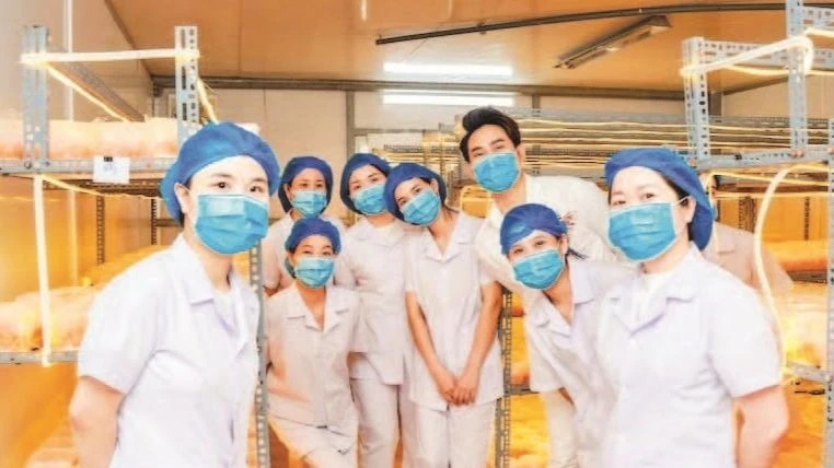 Khu nuôi cấy đông trùng hạ thảo của Mailands.