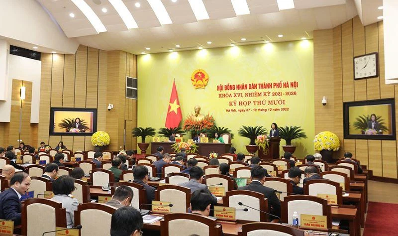 Các đại biểu tham dự kỳ họp.
