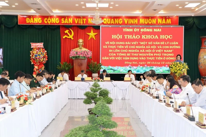Quang cảnh hội thảo.