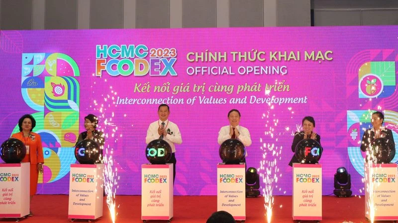 Khai mạc Triển lãm Quốc tế ngành lương thực, thực phẩm TP Hồ Chí Minh