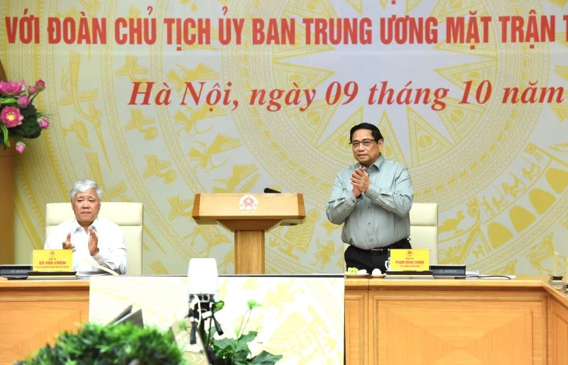 Thủ tướng Phạm Minh Chính dự và chủ trì Hội nghị.