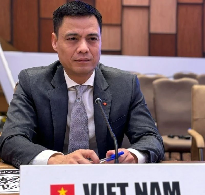 Đại sứ Đặng Hoàng Giang, Trưởng Phái đoàn đại diện Thường trực Việt Nam tại Liên hợp quốc. 