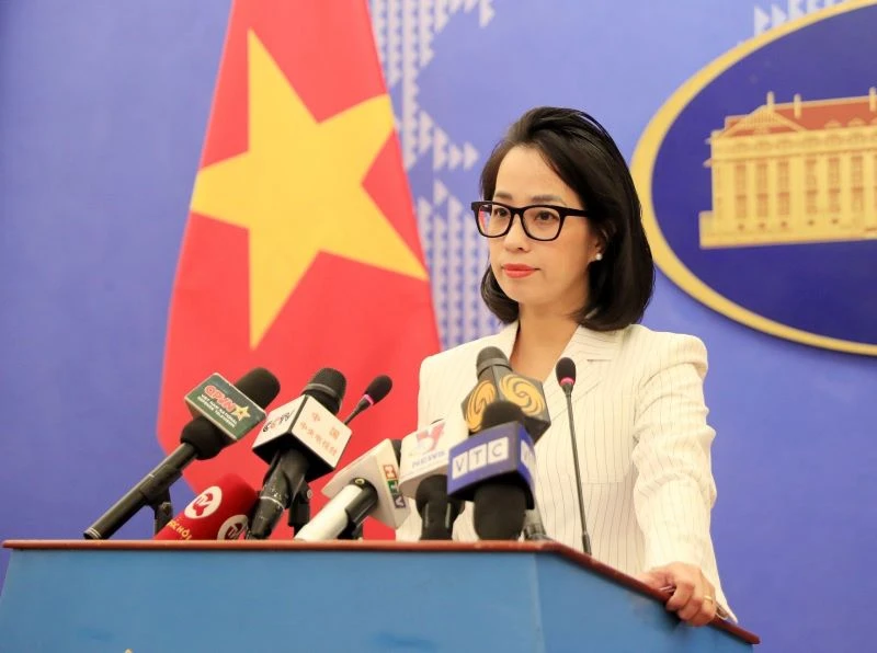 Người Phát ngôn Bộ Ngoại giao Việt Nam Phạm Thu Hằng. (Ảnh: Bộ Ngoại giao Việt Nam)