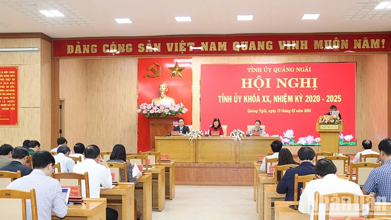 Quảng Ngãi dừng bổ nhiệm, giới thiệu cán bộ ứng cử giữ chức vụ cao hơn cho đến khi có chủ trương mới của Ban Thường vụ Tỉnh ủy. 