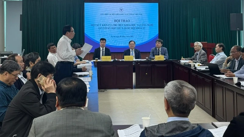 Toàn cảnh hội thảo.